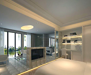 Luxury stylish interior master Bedroom - 19