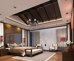 Luxury stylish interior master Bedroom - 28