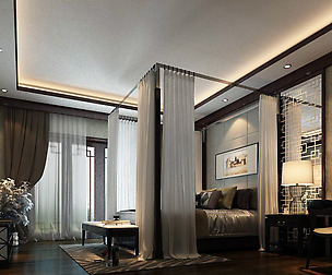 Luxury stylish interior master Bedroom - 33