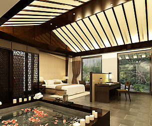 Luxury stylish interior master Bedroom - 34