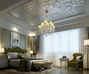 Luxury stylish interior master Bedroom - 36