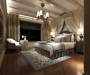 Luxury stylish interior master Bedroom - 37