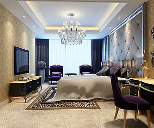 Luxury stylish interior master Bedroom - 38