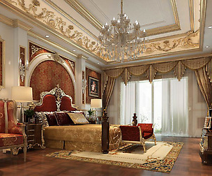 Luxury stylish interior master Bedroom - 40