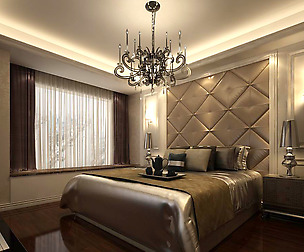 Luxury stylish interior master Bedroom - 43
