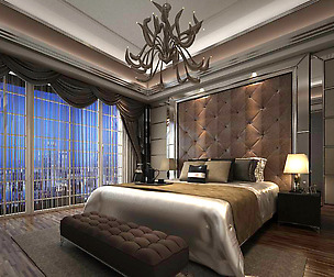 Luxury stylish interior master Bedroom - 45
