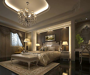 Luxury stylish interior master Bedroom - 46