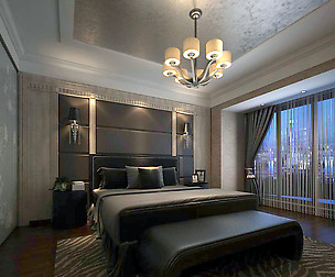 Luxury stylish interior master Bedroom - 48
