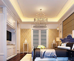 Luxury stylish interior master Bedroom - 49