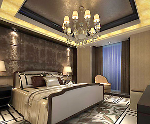 Luxury stylish interior master Bedroom - 52