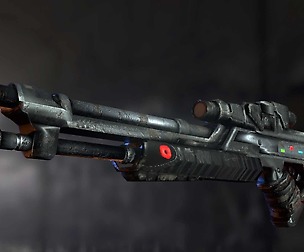 Futuristic Rifle (Game Ready)