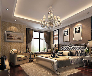 Luxury stylish interior master Bedroom - 55