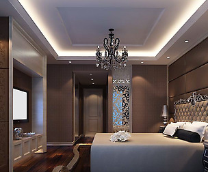 Luxury stylish interior master Bedroom - 57
