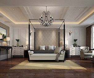 Luxury stylish interior master Bedroom - 60