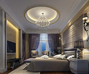 Luxury stylish interior master Bedroom - 61