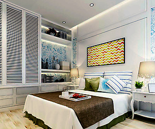 Luxury stylish interior master Bedroom - 62
