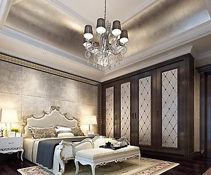 Luxury stylish interior master Bedroom - 64