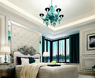 Luxury stylish interior master Bedroom - 65