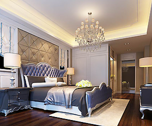 Luxury stylish interior master Bedroom - 67