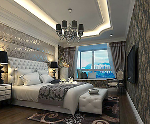 Luxury stylish interior master Bedroom - 68