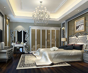 Luxury stylish interior master Bedroom - 69