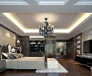 Luxury stylish interior master Bedroom - 71