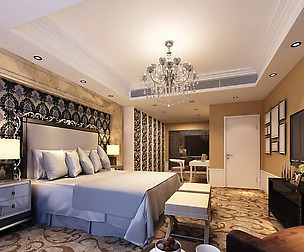 Luxury stylish interior master Bedroom - 72