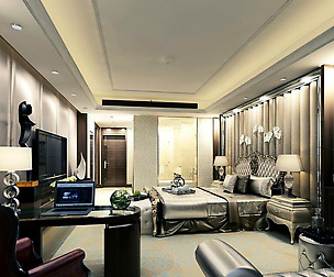 Luxury stylish interior master Bedroom - 74