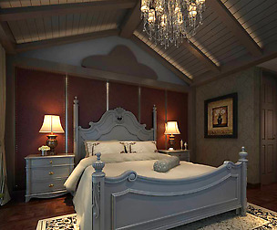 Luxury stylish interior master Bedroom - 79