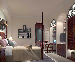 Luxury stylish interior master Bedroom - 80