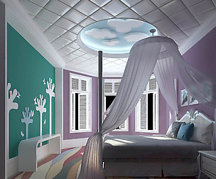 Luxury stylish interior master Bedroom - 86