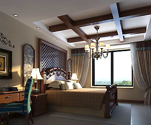 Luxury stylish interior master Bedroom - 87