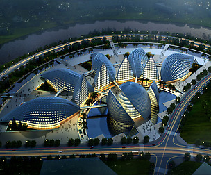 3D Building 500