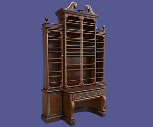 Antique Victorian Bookcase