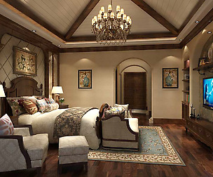 Bedroom - American style -9401