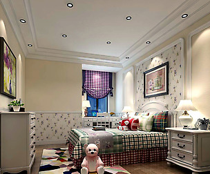 Bedroom - pastoral style -9401