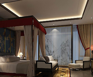 Bedroom - Chinese style -9405