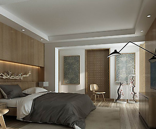 Bedroom - Chinese style -9406