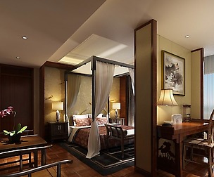Bedroom - Chinese style -9412