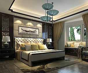 Bedroom - Chinese style -9421