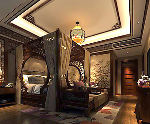 Bedroom - Chinese style -9423