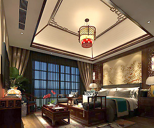 Bedroom - Chinese style -9424