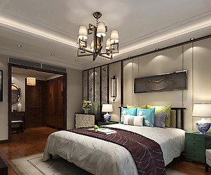 Bedroom - Chinese style -9434