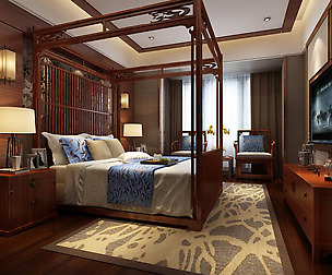 Bedroom - Chinese style -9442
