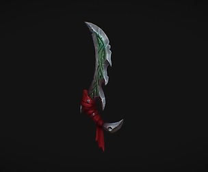 Hand Painted Weapon - 1h Dagger
