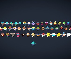 Cartoon characters pack_all