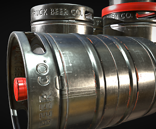 Beer KEG barrrel