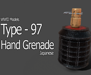 WWII - Type- 97 Japanese hand grenade