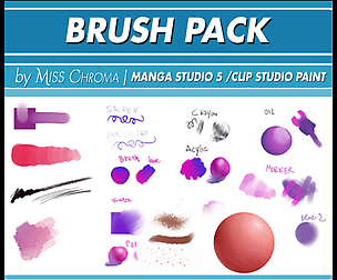Bundle Pack | 30 Brushes for Clip Studio Paint