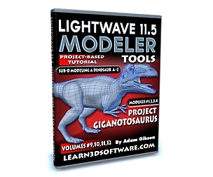 Lightwave 11.5 Modeler Volumes #9 to #12